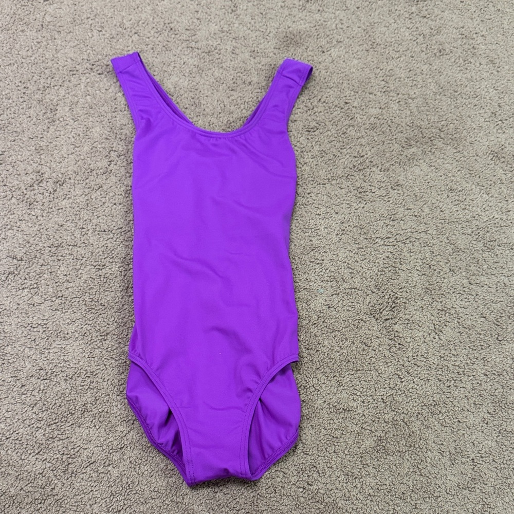 Crossback  Purple Leotard